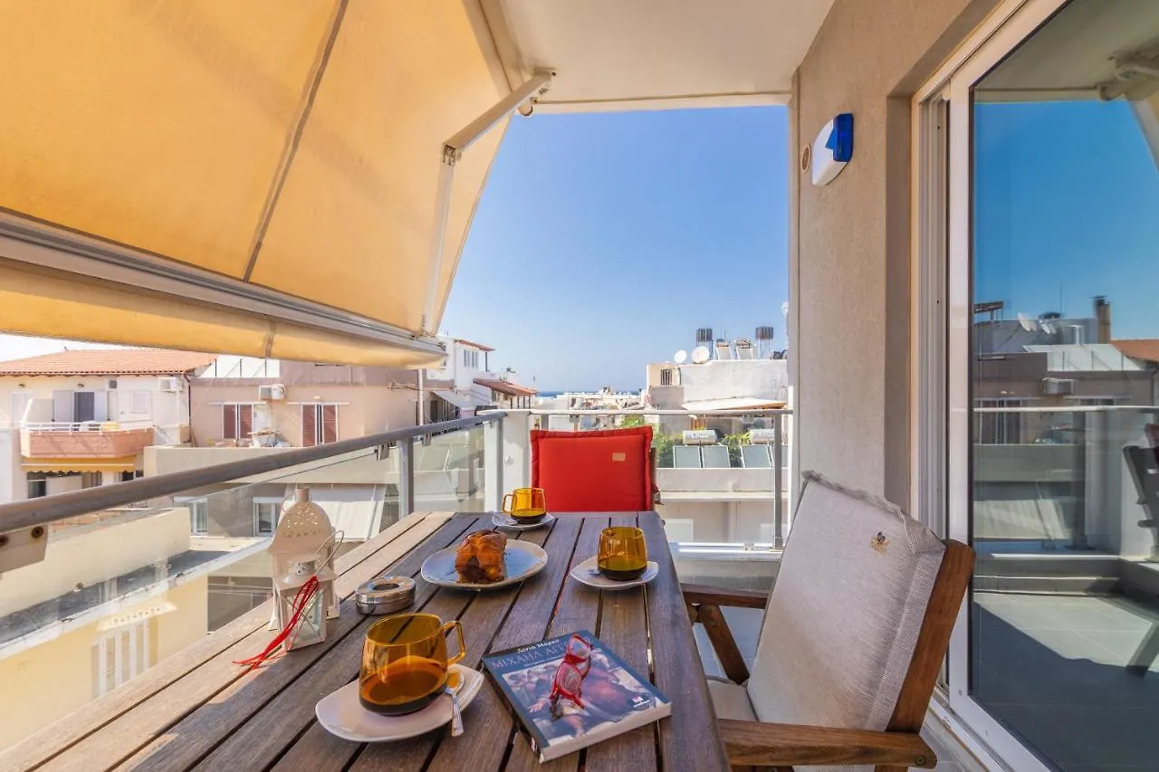 Luxury Apartment With Fireplace Near Heraklion Center